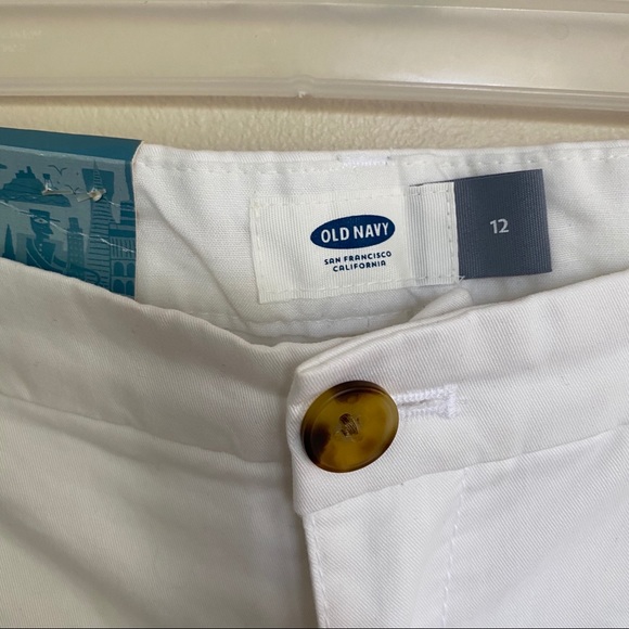 5/$25 🚨LAST CHANCE🚨 White twill shorts - Picture 5 of 5